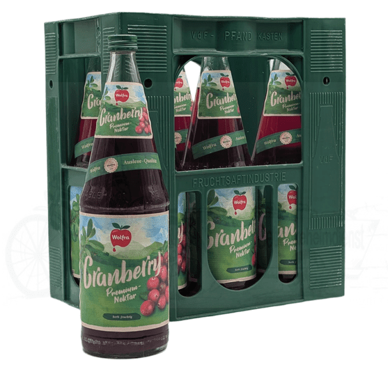 Wolfra Cranberry-Nektar 6x1,0l