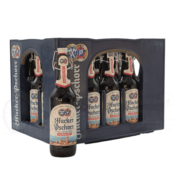 Hacker-Pschorr Hell Naturtrüb Alkoholfrei 20x0,5l