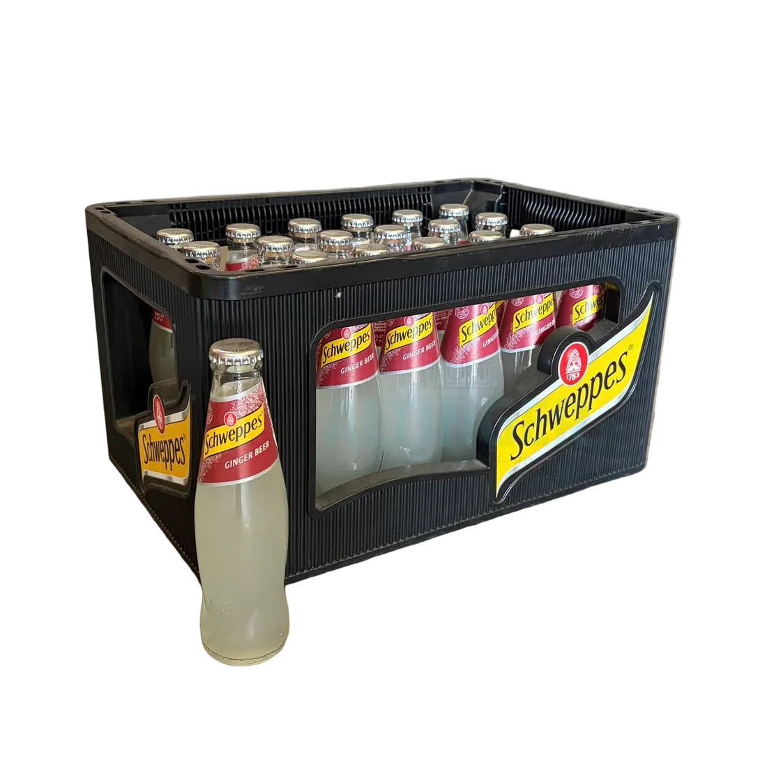 Schweppes Ginger Beer 24x0,2l Glas