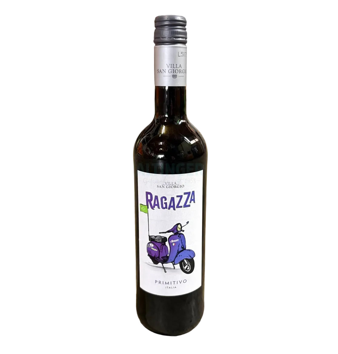 Primitivo Ragazza Bio | 13% vol. | 0,75l