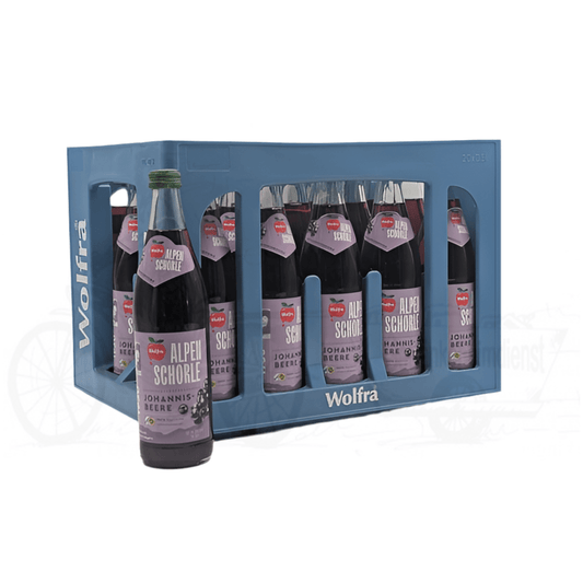 Wolfra Alpenschorle Johannisbeere 20x0,5l