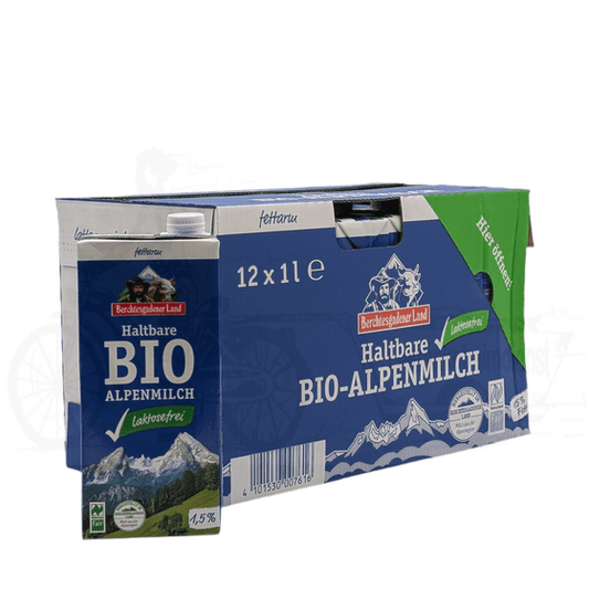 Berchtesgadener Land Bio-Alpenmilch laktosefrei 1,5%12x1L