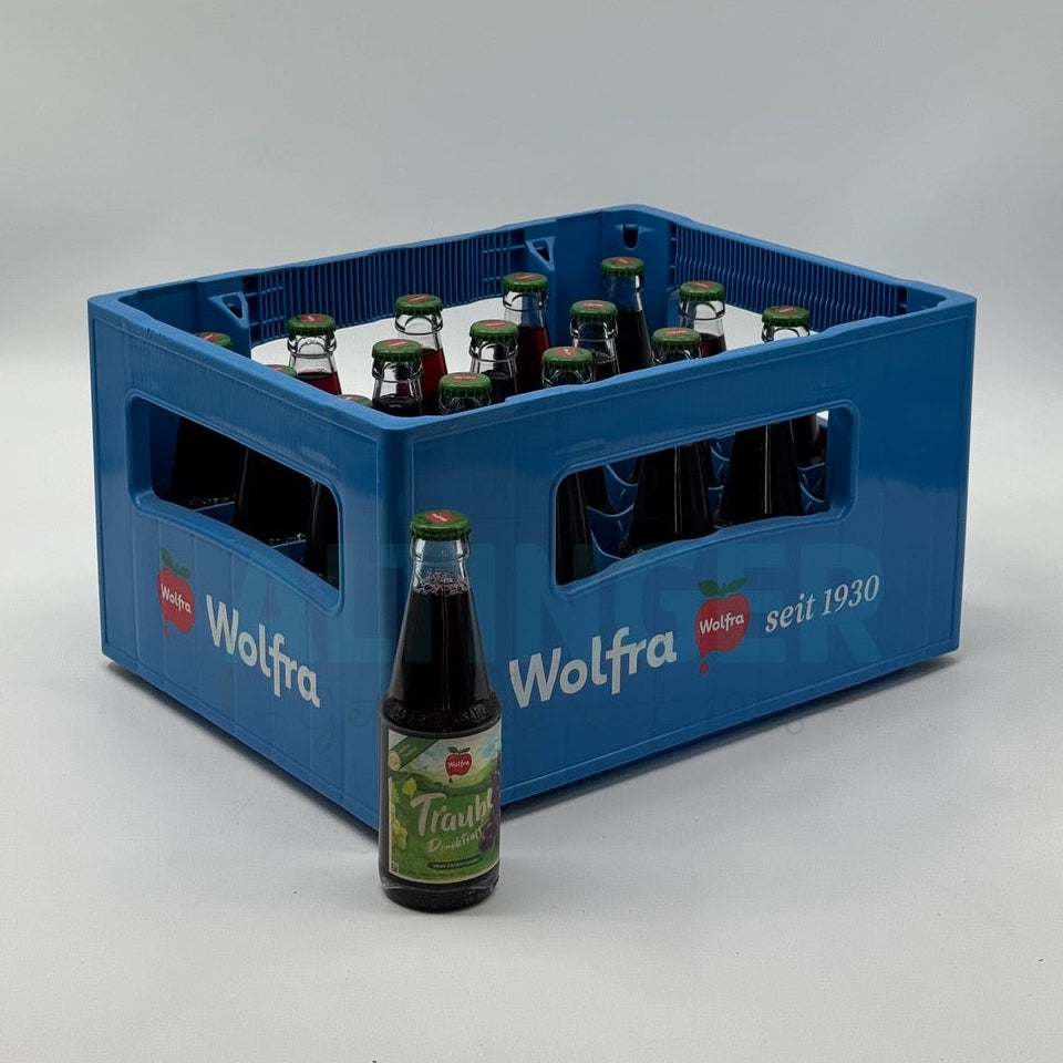 Wolfra Traubensaft rot 20x0,2l