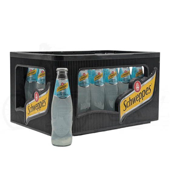 Schweppes Original Bitter Lemon 24x0,2l Glas