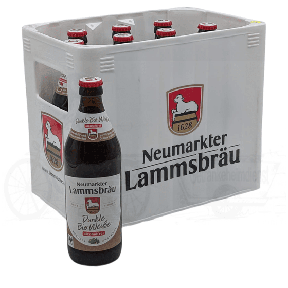 Lammsbräu Dunkle Weisse Alkoholfrei 10x0,5l