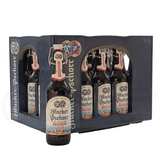 Hacker-Pschorr Hell Naturtrüb Alkoholfrei 20x0,5l