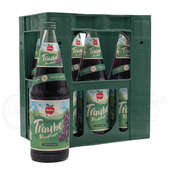 Wolfra Traubensaft rot 6x1,0l