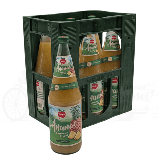 Wolfra Ananassaft 6x1,0l