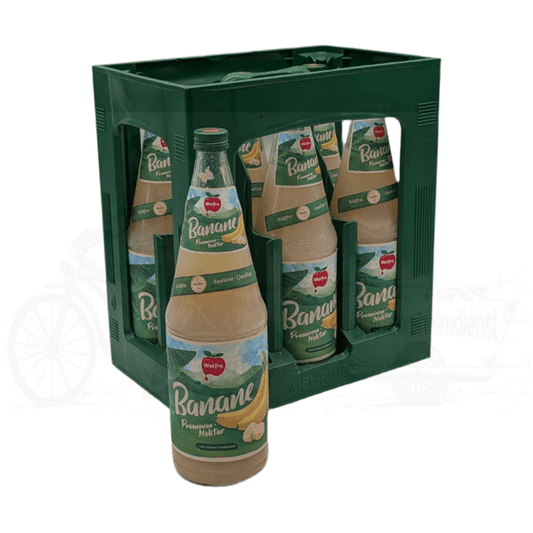 Wolfra Bananen-Nektar 6x1,0l