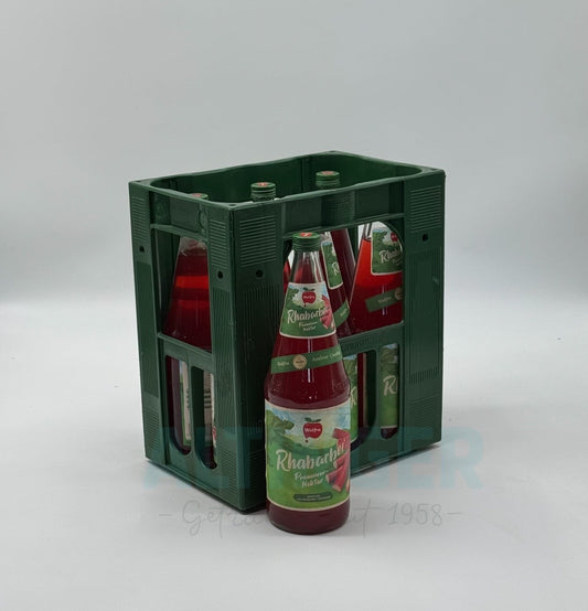 Wolfra Rhabarber-Nektar 6x1,0l