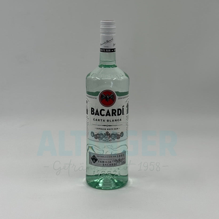 Bacardi Carta Blanca | 40% vol. | 1,0L