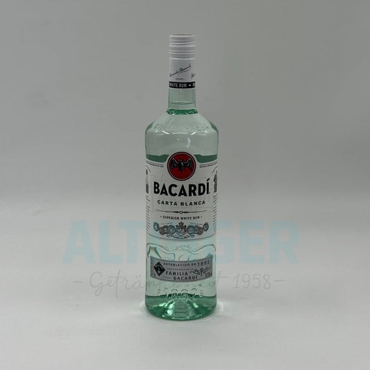 Bacardi Carta Blanca | 40% vol. | 1,0L