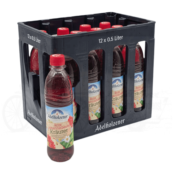 Adelholzener Rote Johannisbeere Kräuter 12x0,5l PET