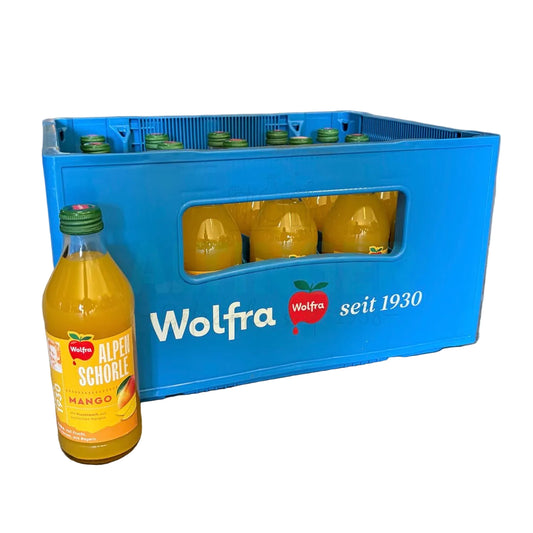 Wolfra Alpenschorle Mango 11x0,33