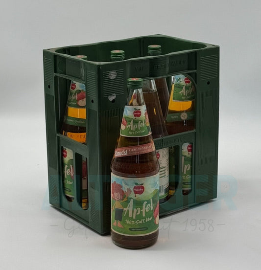Wolfra Apfelsaft klar 6x1,0l