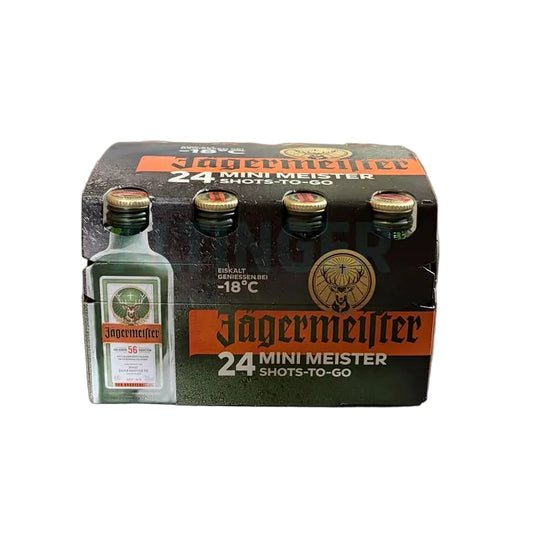 Jägermeister | 35% vol. | 24x0,02l
