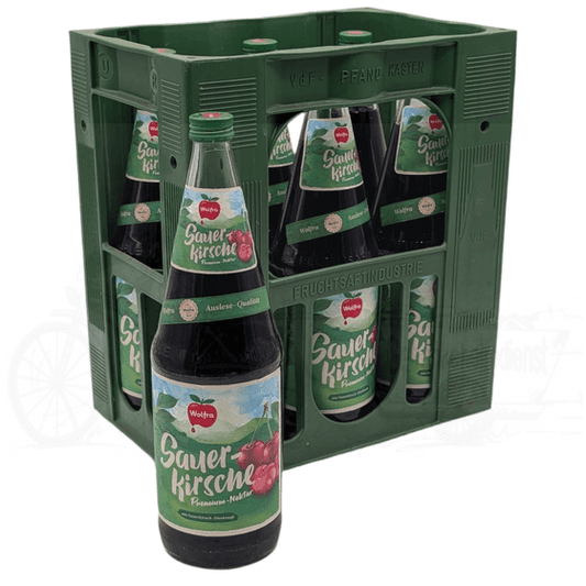 Wolfra Sauerkirsch-Nektar 6x1,0l