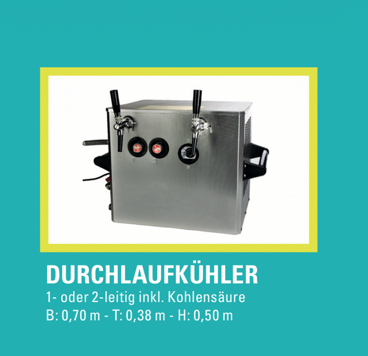 Anfrage für Durchlaufkühler 2-leitig