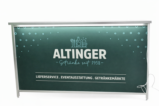Anfrage für Edelstahl-Schanktheke